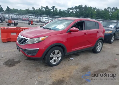2013 Kia Sportage Lx из США, поврежденный, VIN KNDPB3A20D7380934